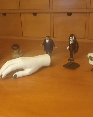Famiglia Addams set completo + mano