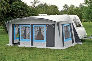 Veranda Conver modello Sahara con vano cucina