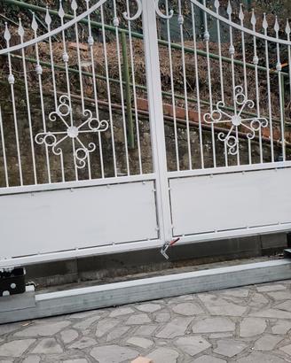 cancello in ferro battuto 