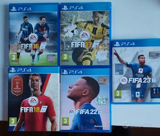 Giochi PS4 Fifa 16/17/18/22/23