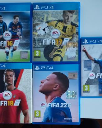 Giochi PS4 Fifa 16/17/18/22/23