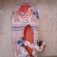 pantofole in maglia