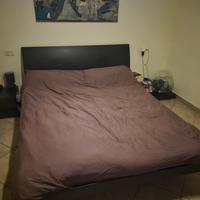 Camera matrimoniale modera in legno scuro  - Jesse