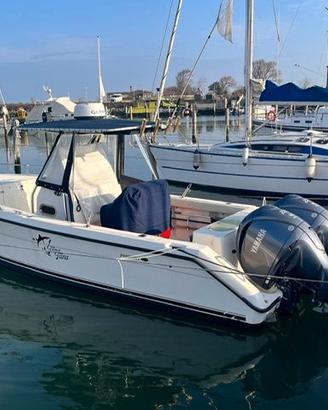 barca Pursuit 2670 CUDDY coppia YAMAHA 225