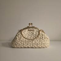 Pochette Artigianale "Punto Stella" Lusso Crochet