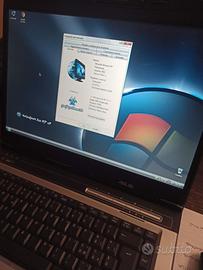 Portatile Asus con masterizzatore DVD windows XP