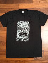 T Shirt Necronomicon La Casa Film Horror nuova