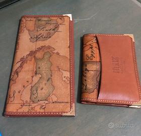 Set Alviero Martini portaschede /porta documenti