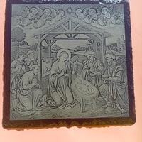 targhe o orologi su ardesia personalizzata con fot