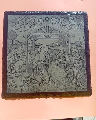 targhe o orologi su ardesia personalizzata con fot