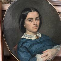 Quadri ritratti olio antichi arte sacra