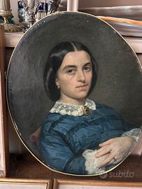 Quadri ritratti olio antichi arte sacra