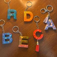 portachiavi in resina 