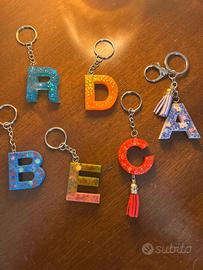 portachiavi in resina 