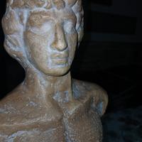 scultura impero romano vintage in pietra 