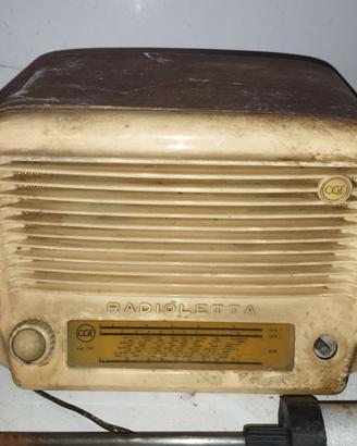 radio d'epoca CGE vintage radioletta 1545