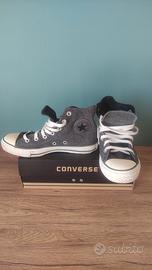 Converse felpa grigio antracite n.38 (veste 39)