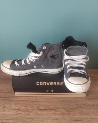Converse felpa grigio antracite n.38 (veste 39)