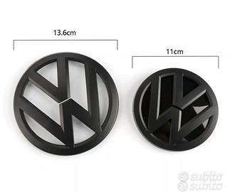 GOLF 6 GOLF 7 coppia loghi logo gti gtd r line ner