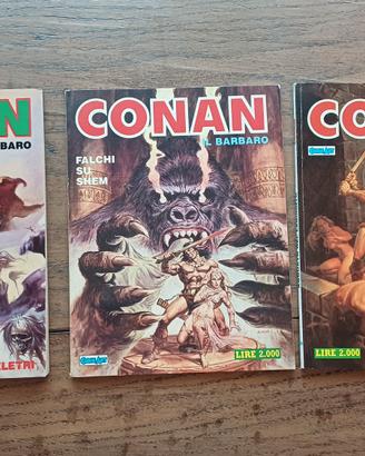 Conan il barbaro -3 numeri