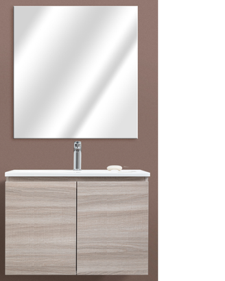 SPECCHIO BAGNO REVERSIBILE NUOVO MAI APERTO