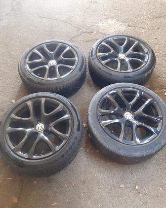 Volkswagen Scirocco Cerchi e Gomme 205/50/17 Inver