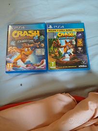  crash bandicoot 1 e 4 