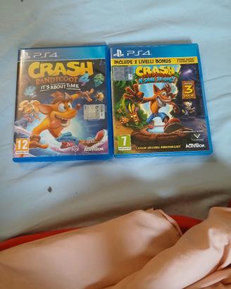  crash bandicoot 1 e 4 