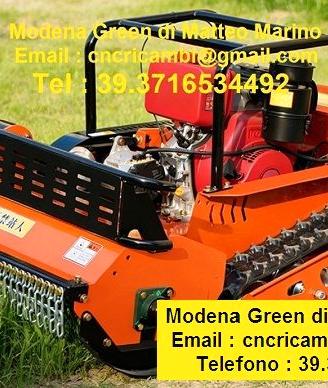 TRINCIA ERBA RAMI ROVI 15CV DIESEL RADIOCOMANDATO