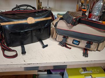 COPPIA DI BORSE CUSTODIA PER MACCHINA FOTOGRAFICA