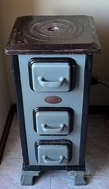 Stufa a legna vintage