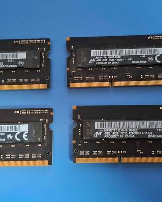 16 Gb Memoria Ram per Apple iMac e Macbook