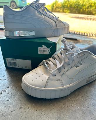 Puma Cali Star Metal bianche