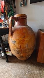 Orcio Antico Capasone Monomanica in Terracotta