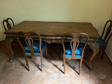 Tavolo con 6 sedie