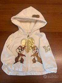 Felpa bambina cip e ciop 9 mesi