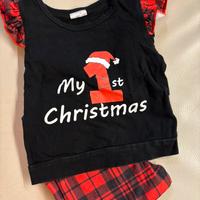 Completino natalizio bimba