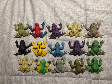 Collezione Rane di gomma morbide  con certificati