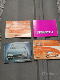 Libretto uso e manutenzione Fiat