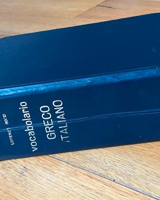 Dizionario  greco Rocci