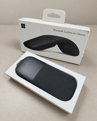 Microsoft Surface Arc Mouse nero con confezione or