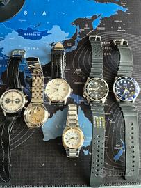 Citizen, Casio,Swatch, Sugess,Cadisen 