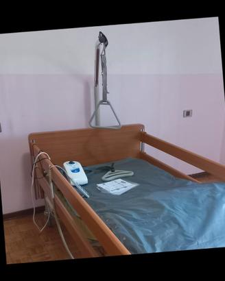 Letto ortopedico elettrico + due materassi