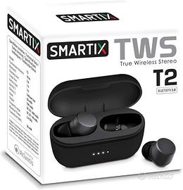 Auricolari In-Ear TWS Smartix T2 NUOVI, SIGILLATI!