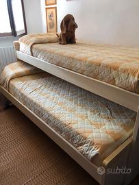 Letto a castello in legno