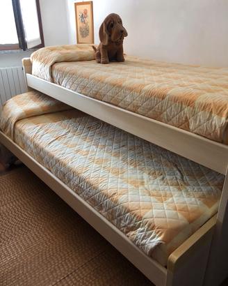 Letto a castello in legno