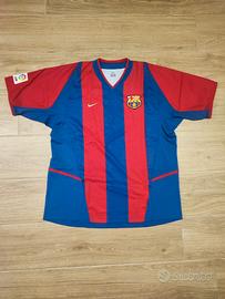 maglia ufficiale home FB Barcellona 2002-2003 Nike