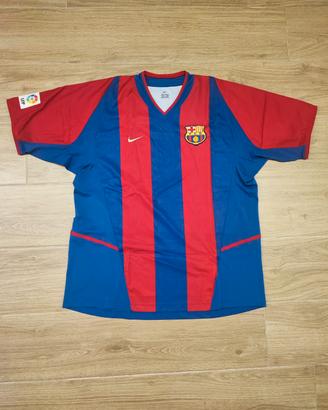 maglia ufficiale home FC Barcellona 2002-2003 Nike
