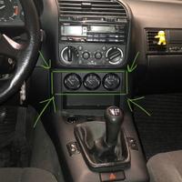 Flangia piastra porta strumenti manometri Bmw E36