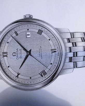 Orologio Omega De Ville-automatico-Co Axial-cronom